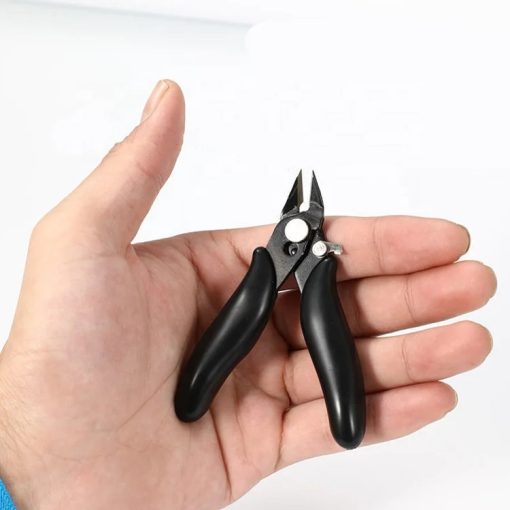 YTH 3.5 inch Micro Diagonal Wire Cutter Electronic Mini cutting Pliers Diagonal Cutters Mini Wire Cutters - Image 2