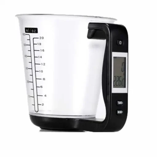 Electronic Scale Measuring Cup Kitchen Scales Plastic Tool Graduated Digital Jug With Scales Kitchen LCD Display - Image 3