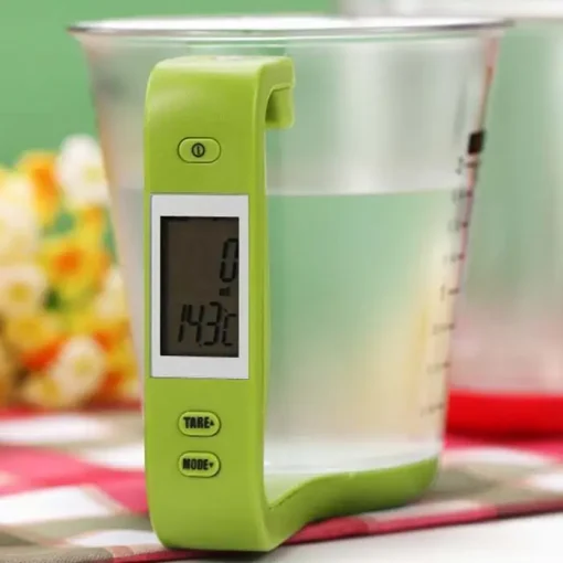 Electronic Scale Measuring Cup Kitchen Scales Plastic Tool Graduated Digital Jug With Scales Kitchen LCD Display - Image 4