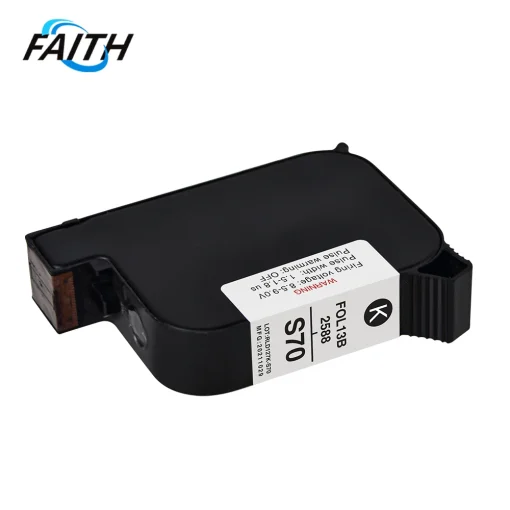 Faith  Cartridge 25.4mm Quick-drying Solvent  72 ML Handheld Online Inkjet impresora Printer Ink Supplies for Packaging Industry - Image 2