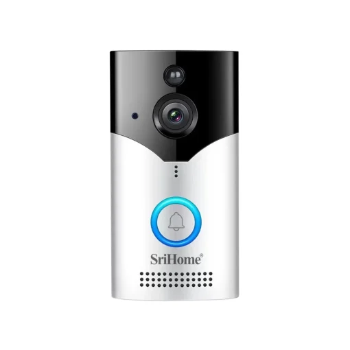 Srihome DH002 4MP Low Comsunption WIFI Doorbell Long Time Standby Visual Video Door Phone Intercom Door Viewer With Indoor Chime - Image 6