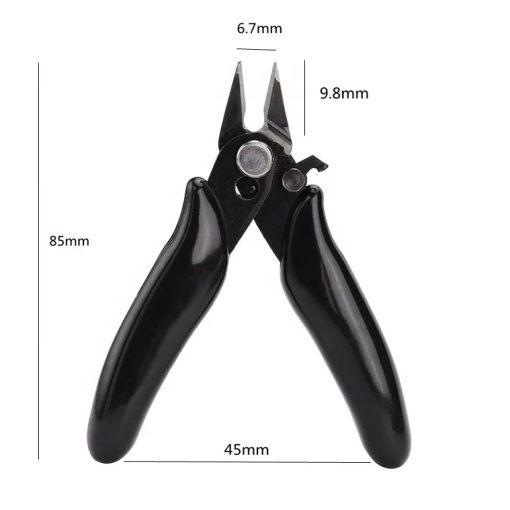 YTH 3.5 inch Micro Diagonal Wire Cutter Electronic Mini cutting Pliers Diagonal Cutters Mini Wire Cutters - Image 3