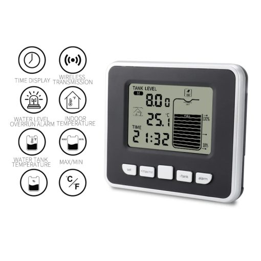 Water Meter Wireless Auto Ultrasonic Gauge Oil Tank Level Automatic Measuring Tanks Gauge - Image 5