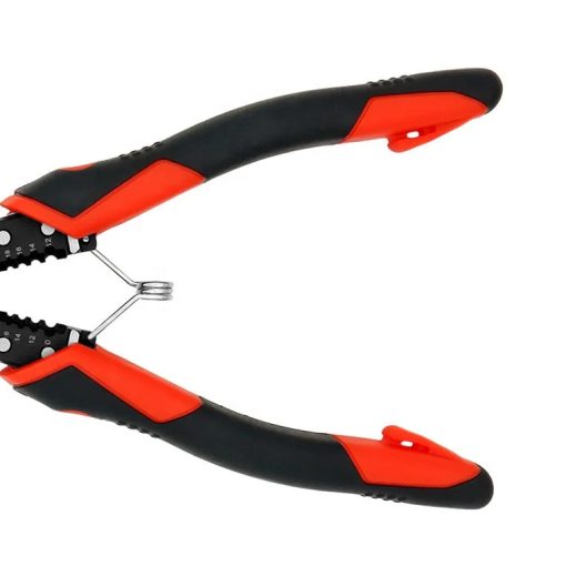 YTH-J332 Chrome Vanadium Steel serrated wire pliers clamping stripping pliers Long Nose Pliers - Image 6