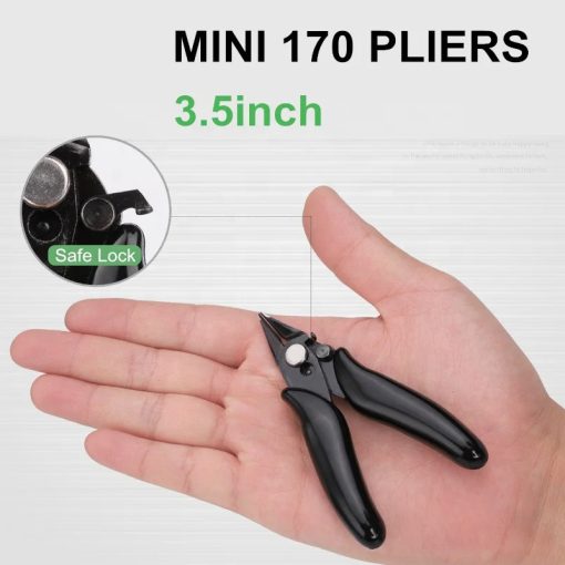 YTH 3.5 inch Micro Diagonal Wire Cutter Electronic Mini cutting Pliers Diagonal Cutters Mini Wire Cutters