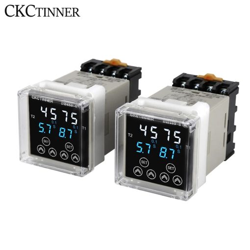 New digital display time relay DH48S-S power-on infinite cycle delay intelligent relay 220V