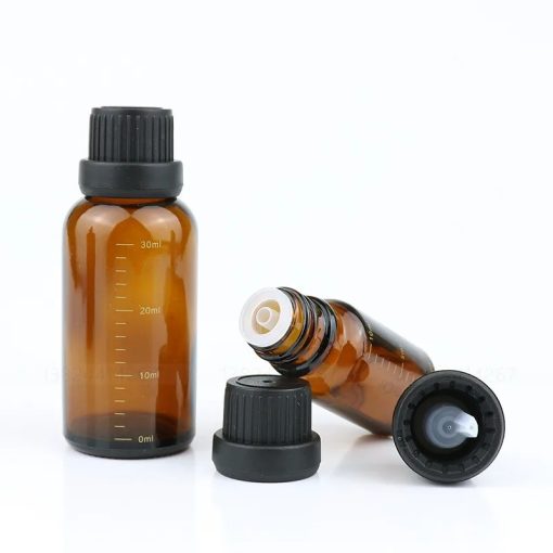 Essential Oil Bottle With Dropper  10ml 30ml  Amber glass Dropper Bottle - Image 3