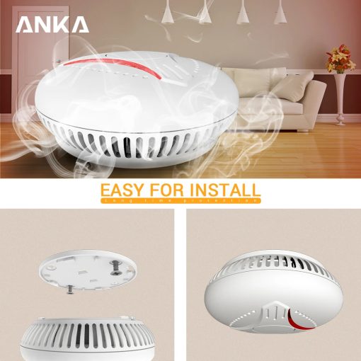 Anka En14604 Interlinked Security Alarms Smart Home Smoke Alarm Fire Sensor 10 Years Life Interconnected Smoke Detector alarm - Image 6