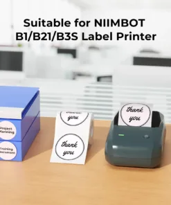Niimbot B21/B203/B3S/B1 Thermal Label Printing Bigger Size Colorful Sticker Rolls Paper Waterproof Oil-proof Self-adhesive Tape