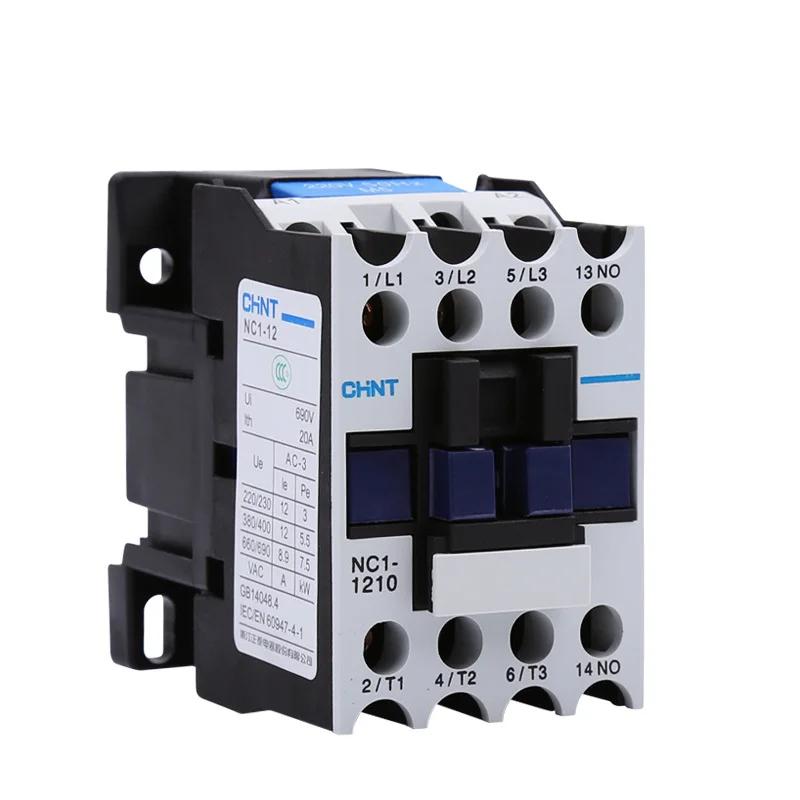 Chint AC contactor NC1-1210 ac220V AC 220V 380V 110V