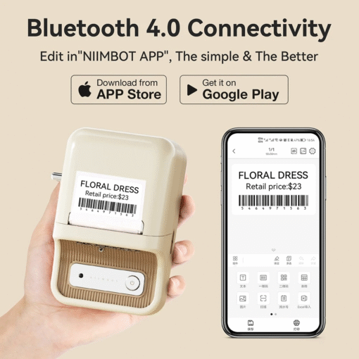 niimbot-b21-pro-sticker-printer-thermal-label-printer-for-home-business - Image 3